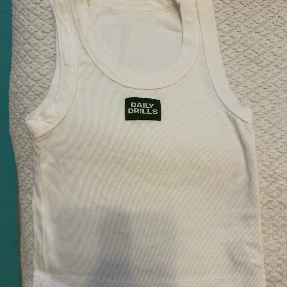 Daily Drills Classic White Tank